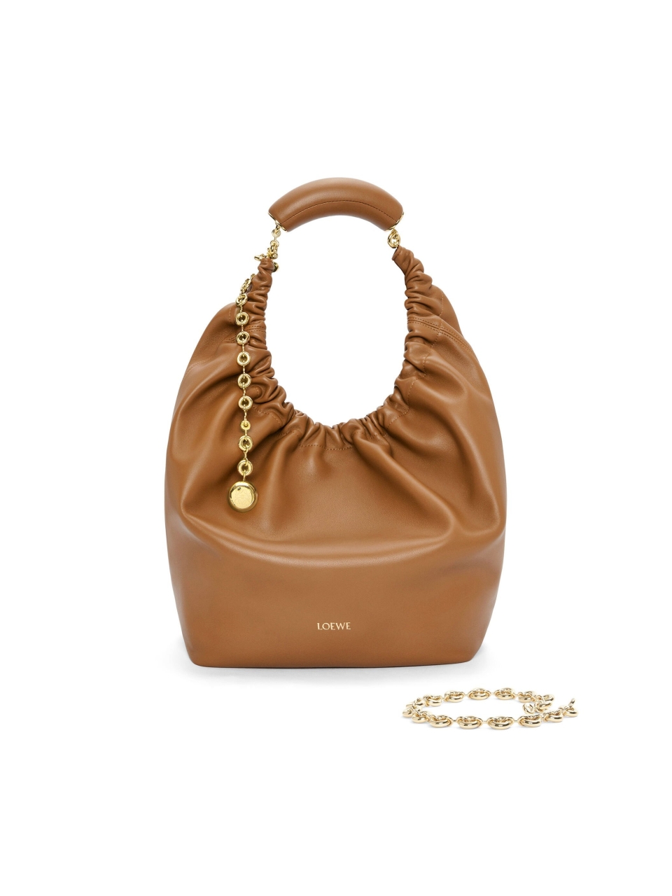 Сумка Loewe Squeeze среднего размера из кожи ягненка наппа